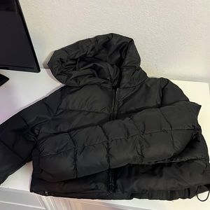 Cropped Puffer Jacket